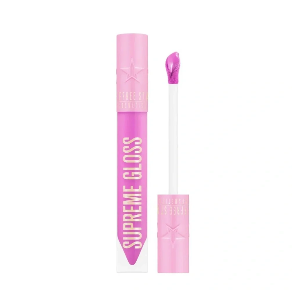 👑 Jeffree Star QUEEN SUPREME Gloss Bright Pink Lip Gloss New In Box 👑